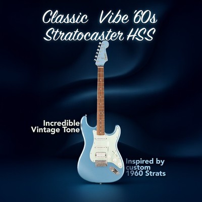 Fender Squier Limited Edition Classic Vibe '60s Strat HSS (Ice