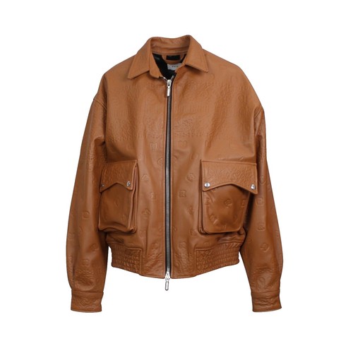 Wtaps 2024Aw Wa2 / Jacket Synthetic Scissential Leather Zip 03 L