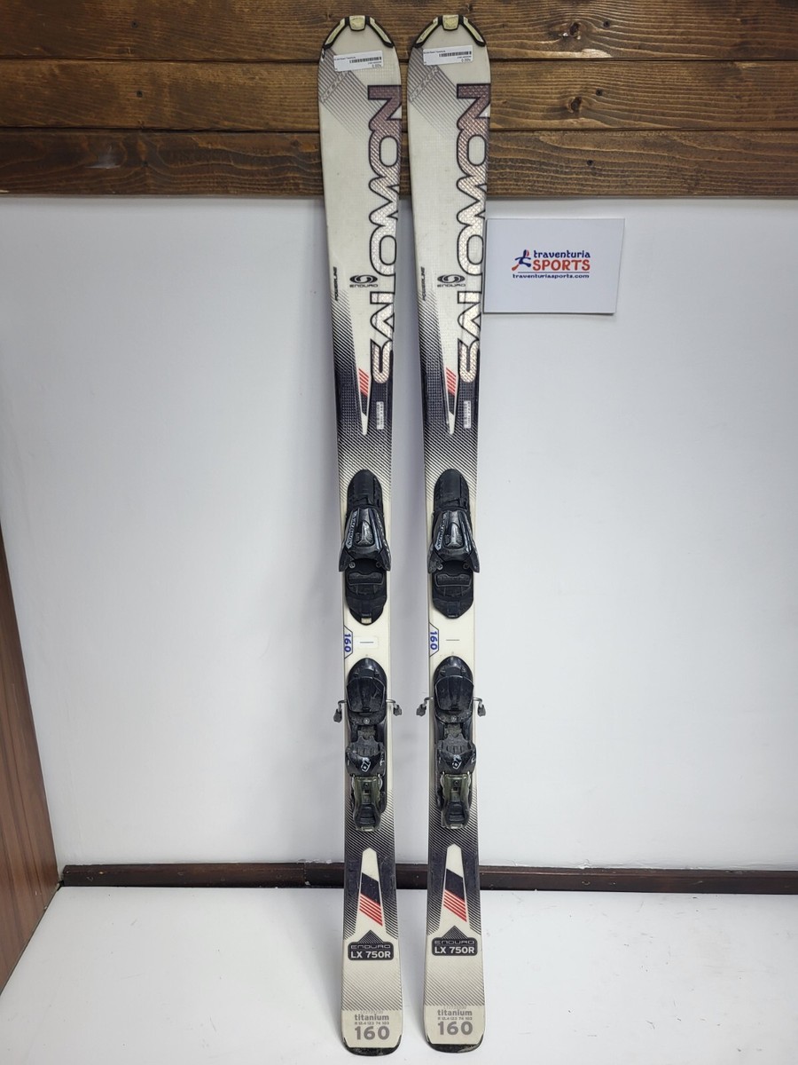 Salomon Enduro LX 160cm Ski + Salomon 10 Bindings Winter Sport | eBay