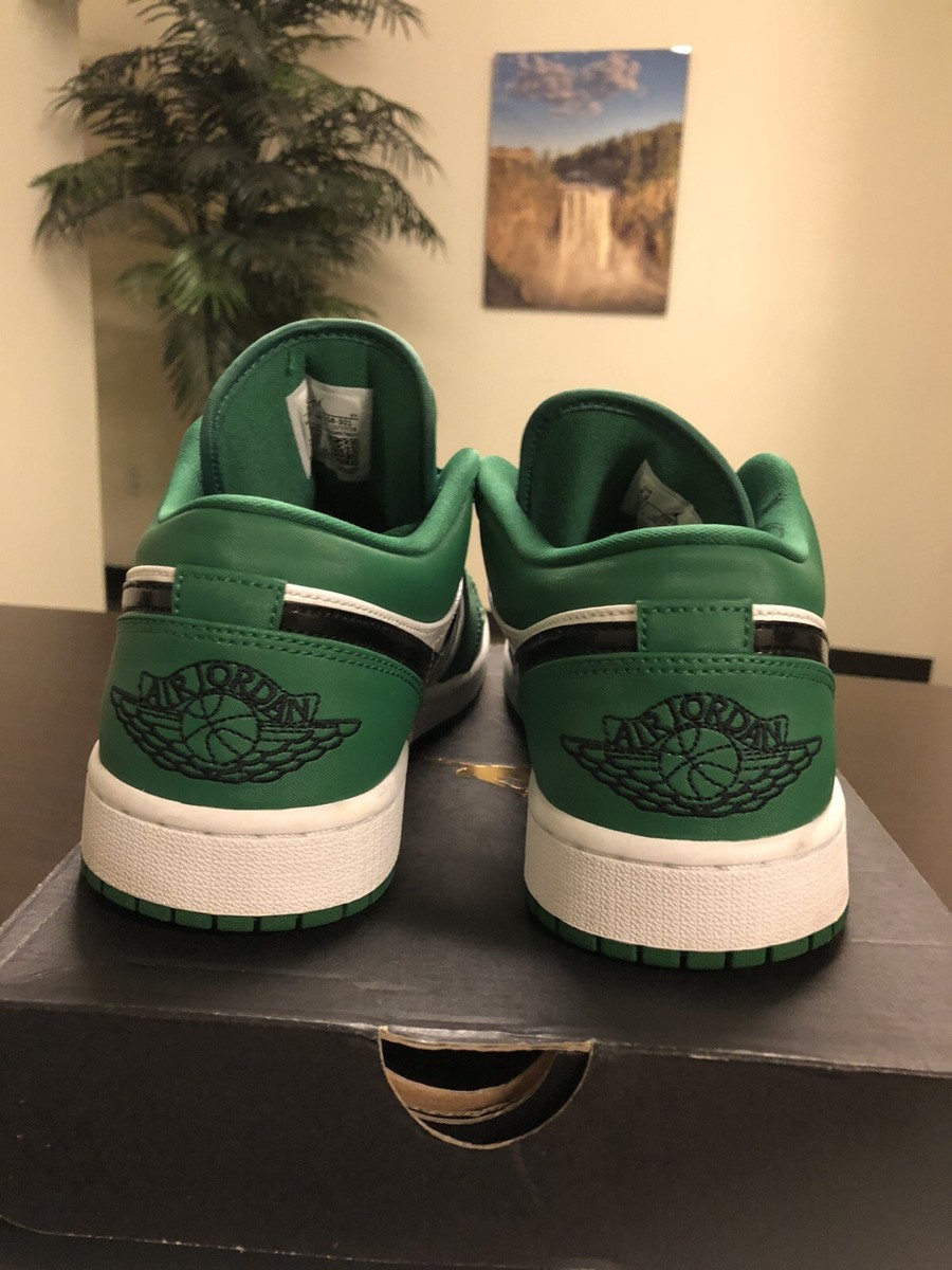 Nike Jordan 1 Low Pine Green 2020 (553558-301) Men's Size 9.5 | eBay