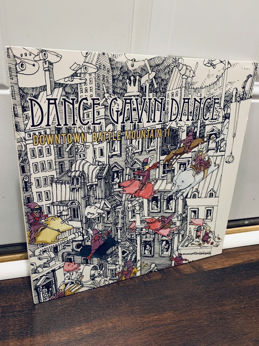 Dance Gavin Dance Downtown Battle Mountain II 1st PRESS HOT TOPIC