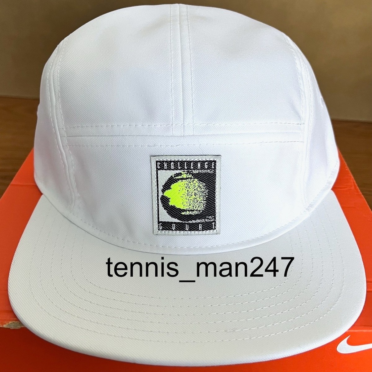 Nike Challenge Court AW84 CW6430-100 Tennis Hat 2022 Wimbledon