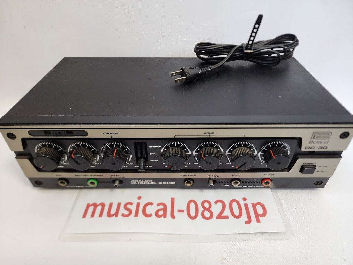 Roland DC-30 Analog Chorus Echo Vintage Guitar Effect | eBay