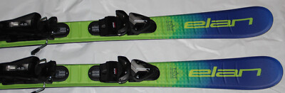 NEW ELAN 110cm Kids jr skis Jett Ace uflex + EL 4.5 GW size