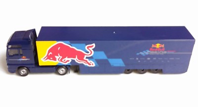 1/87 MAN TGX RED BULL RACING TRUCK MAJORETTE TRANSPORTER CAR