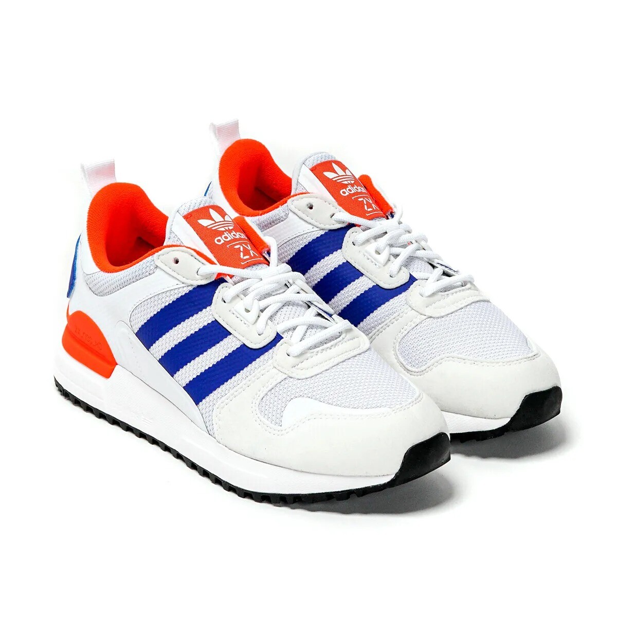 GS) adidas originals ZX 700 HD 'White Bold Blue Solar Red' | eBay