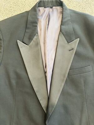 CHRISTIAN DIOR Tuxedo Blazer Suit Jacket Black Le Connaisseur