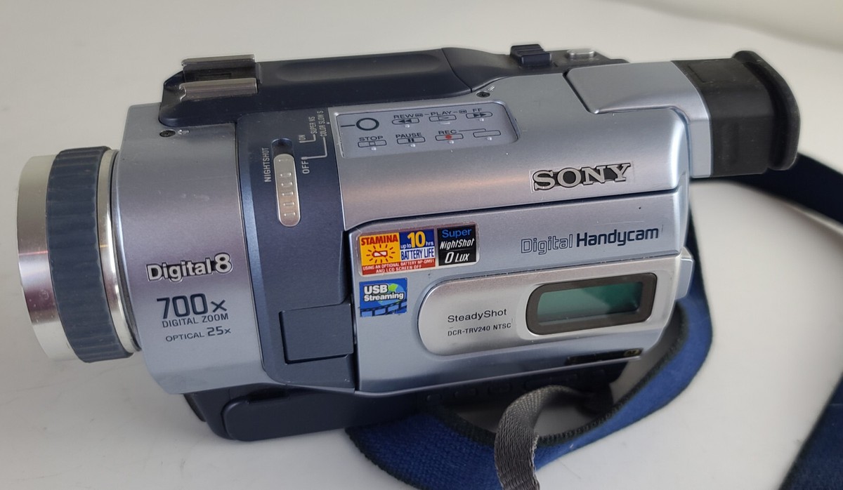 Sony Digital 8 Digital Handycam DCR-TRV240 | eBay