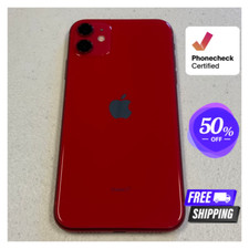 Apple iPhone 11 - 128 GB - (PRODUCT)RED (Unlocked) for sale online