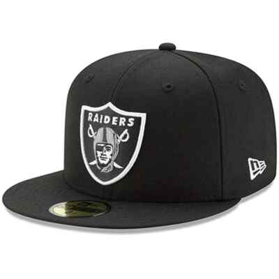 Las Vegas Oakland Raiders NFL Authentic New Era 59FIFTY Black