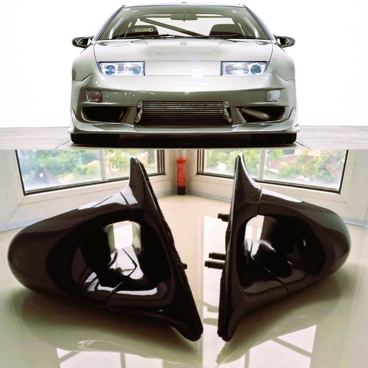 Nissan 300ZX Z32 LHD JDM Ganador Style Carbon Fiber Side Mirror