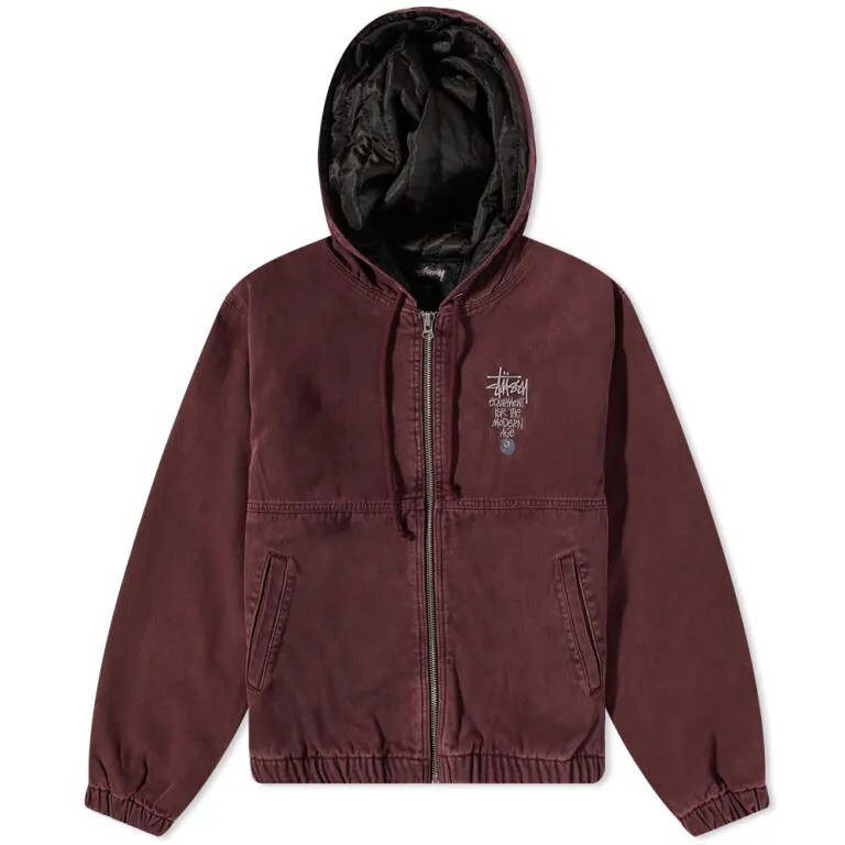 STUSSY CANVAS INSULATED WORK JACKET SİZE S | eBay
