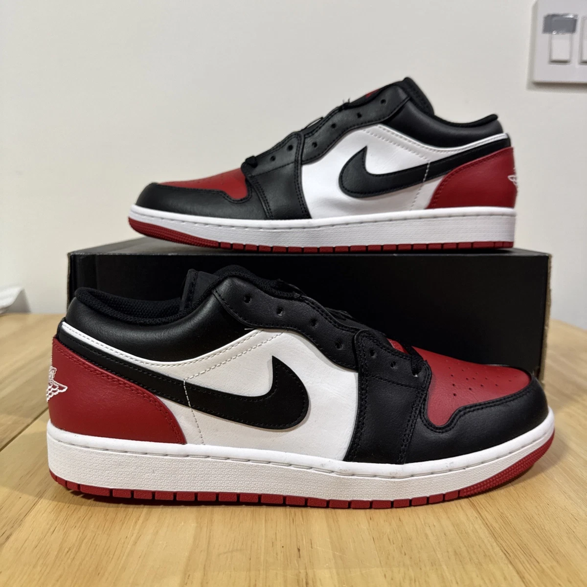 Jordan 1 Low Bred Toe 2.0 | eBay