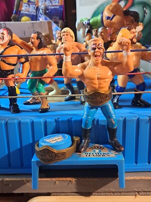 WWF Hasbro Vintage Wrestling Ring & 18+ hasbro figures | eBay