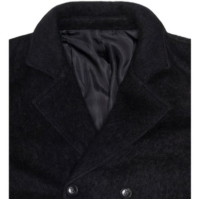 Stussy Men L 2023Aw Mohair Trench Coat Limited Edition Popular