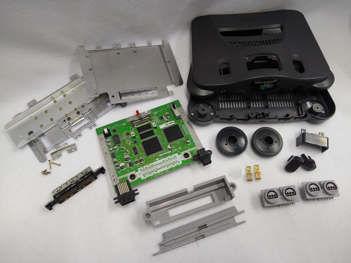 Original Genuine Nintendo 64 N64 Console Replacement Parts - PICK