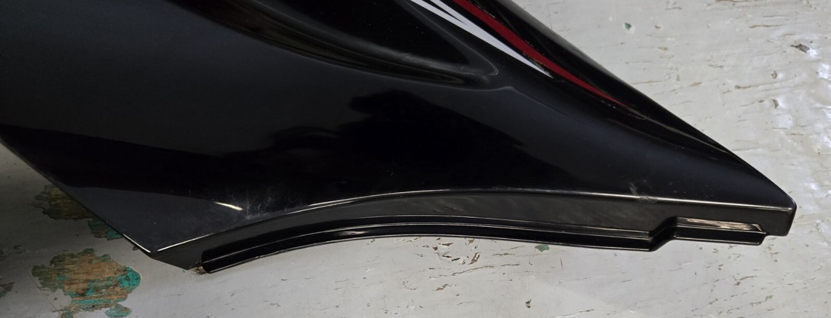 OEM KAWASAKI ZX10R / ZX1000 2006-2007 SIDE COVERS EBONY 36001-0072