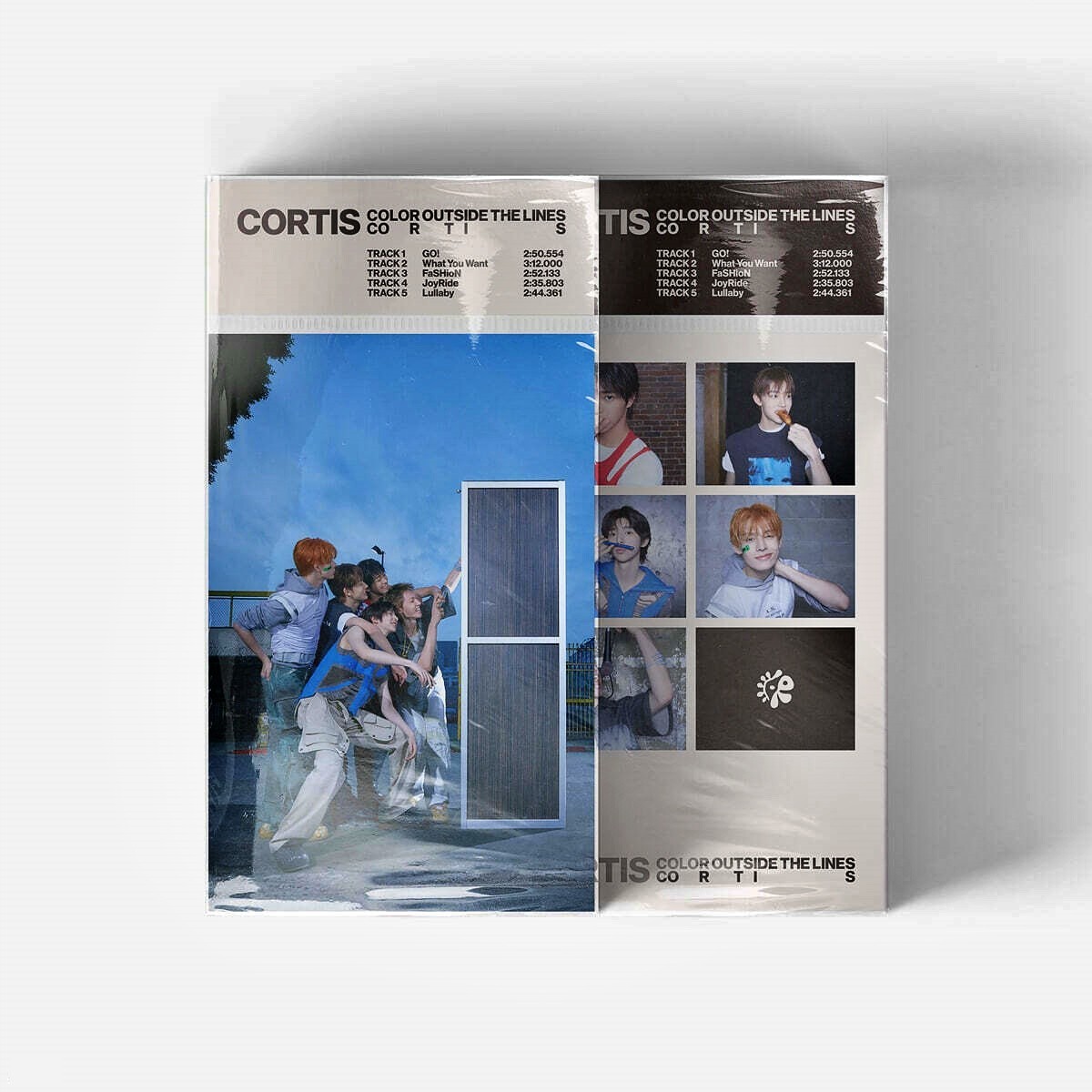 CORTIS 1st EP Album [COLOR OUTSIDE THE LINES] Weverse Albums QR