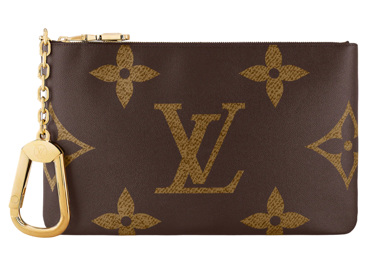 Louis Vuitton Pochette Clés XL Giant Key Pouch Monogram Brown
