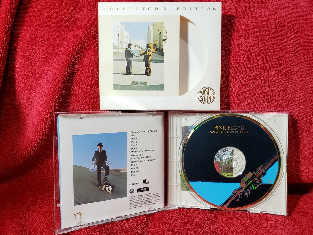Pink Floyd - Wish You Were Here CD 24k Gold Collectors SBM Sony