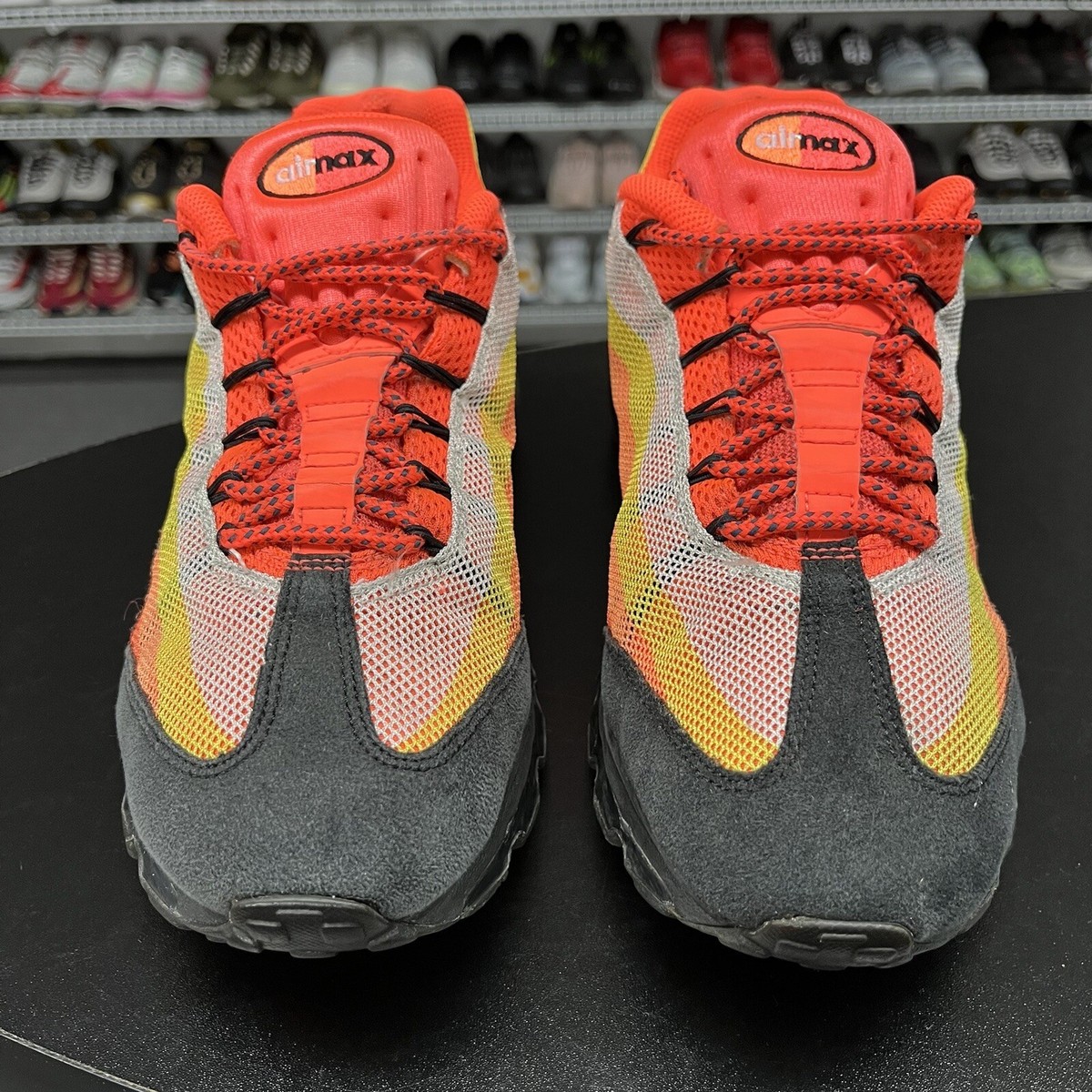 Nike Air Max 95 Dynamic Flywire Sunset Pack 554715-838 Men's Size