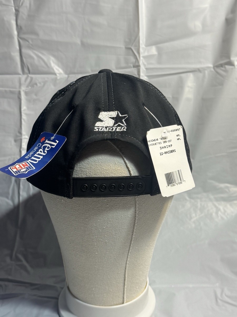 Vintage Starter Los Angeles RAIDERS Collision Starter Snapback Hat