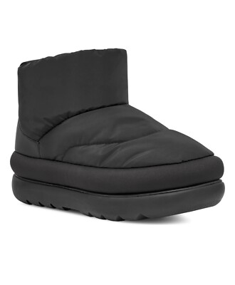 UGG Womens Classic Maxi Mini Boots Black Size 6 | eBay