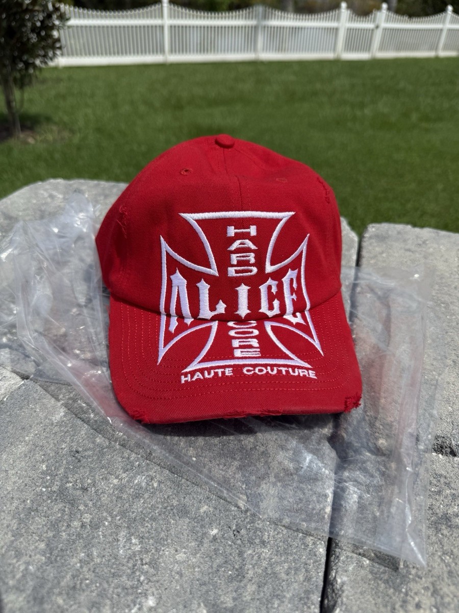 ALICE HOLLYWOOD Chopper Hat Red | eBay