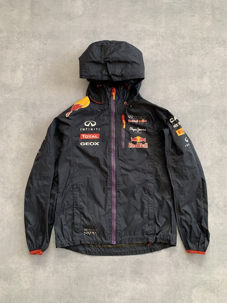 Red Bull racing Pepe Jeans OTL rain jacket size XS Infiniti Men | eBay