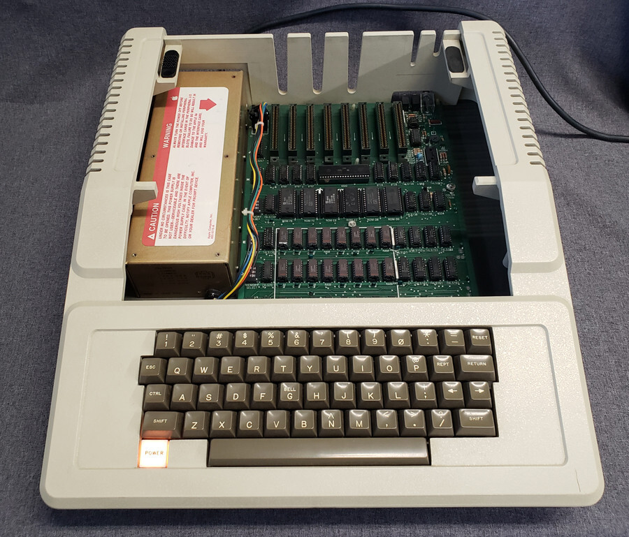 Vintage Apple II Plus System with Display and Drives A2S0016