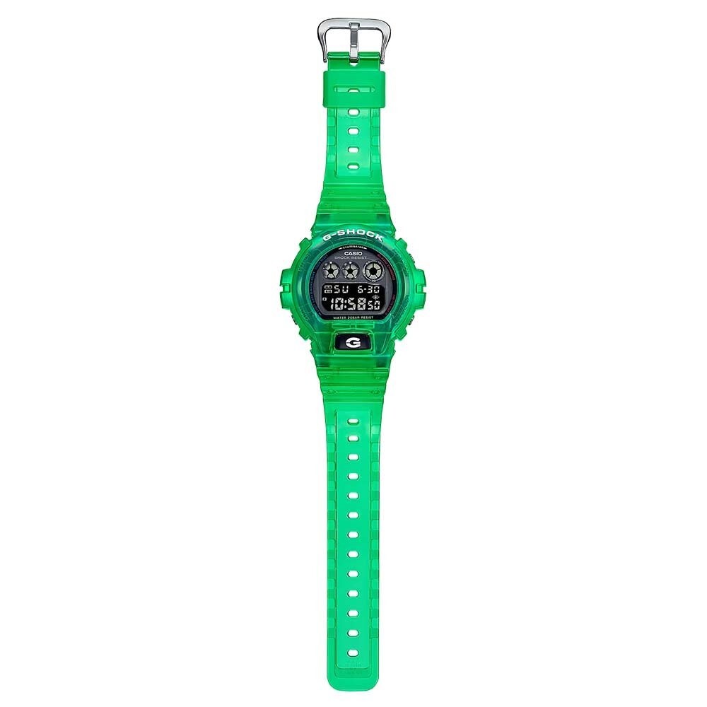 Casio G-Shock Transparent Green Digital Men's Watch DW-6900JT-3 | eBay