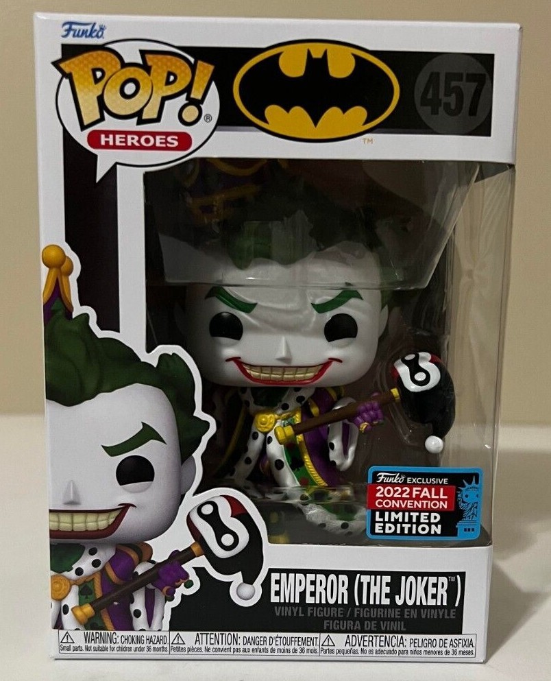 EMPEROR THE JOKER Funko Pop DC Heroes #457 2022 NYCC | eBay