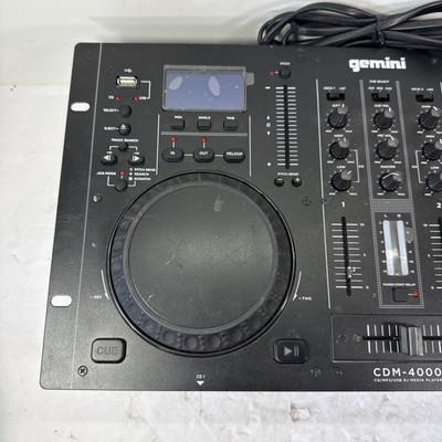 Gemini CDM-4000 DJ Double Deck Controller for sale online | eBay