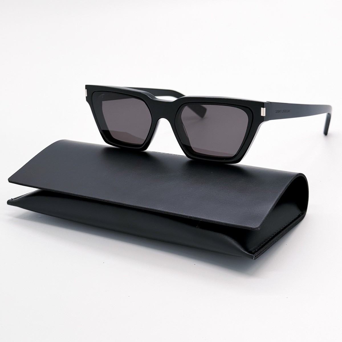 NEW SAINT LAURENT SL633 CALISTA 001 BLACK WOMEN SL 633 SUNGLASSES