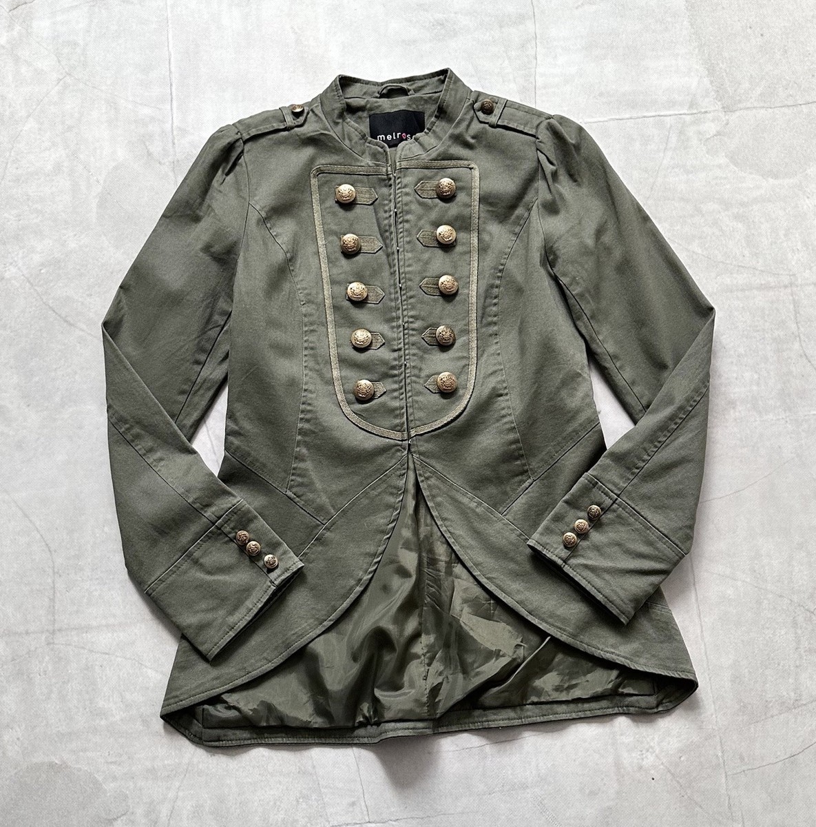 00s Napoleon Military Jacket Vintage Gothic Hysteric Glamour Tripp