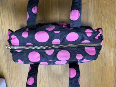 PORTER x-girl Yayoi Kusama collaboration dot Boston bag Pink Dot