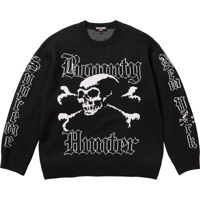 Supreme Bounty Hunter Sweater 3colors Black Red Camo Size S-XXL