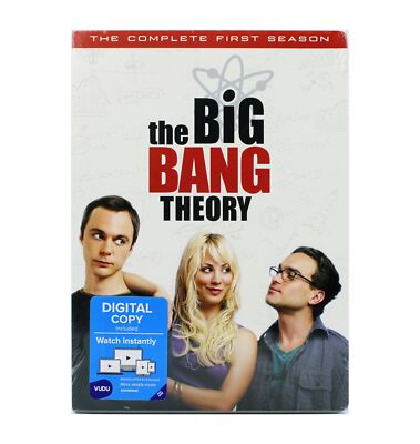 Big Bang Theory - The Complete First Season (DVD, 2008, 3-Disc Set