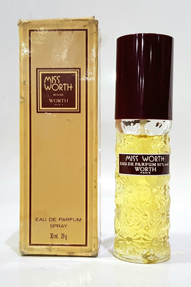 VTG Miss Worth by Worth Eau de Parfum 30ml /29g. (treasures pre