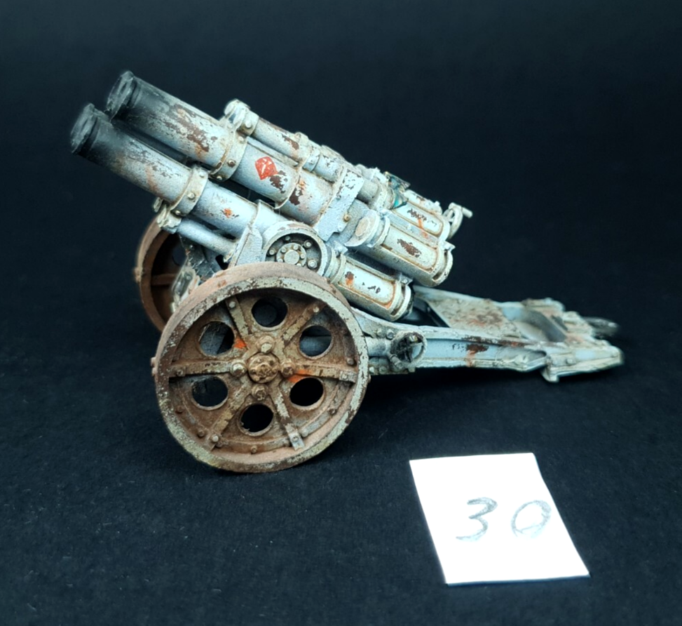 Warhammer 40k Forgeworld Death Korps Of Krieg Thudd Gun Painted | eBay