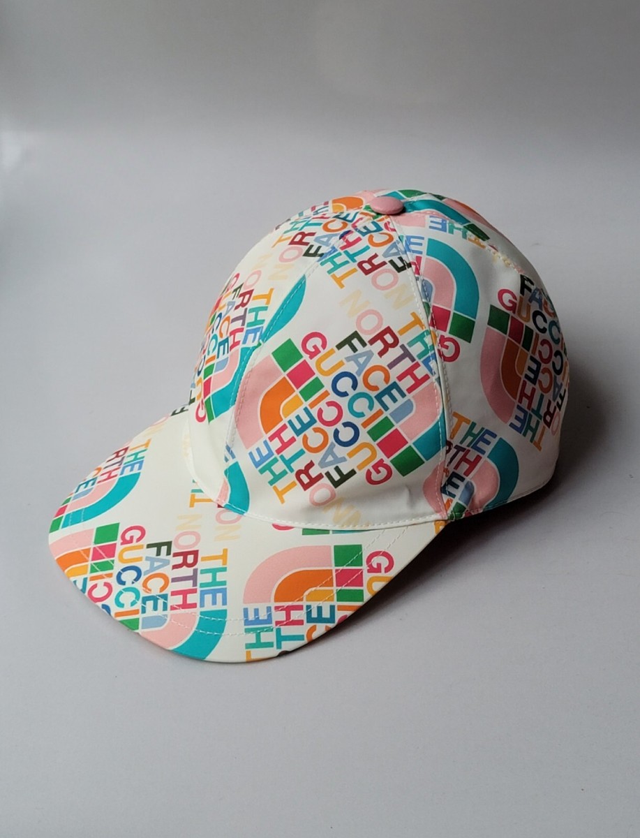 Gucci x North Face Hat Baseball Cap size XL 59cm Unisex Logo NWT