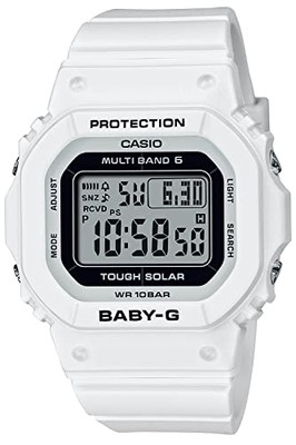 Unused CASIO BABY-G BGD-5650-7JF White Chronograph White Digital