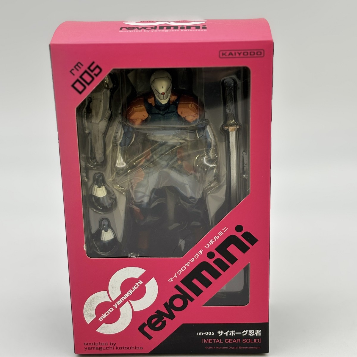 Revoltech Yamaguchi 005 Revol mini Metal Gear Solid Cyborg Ninja