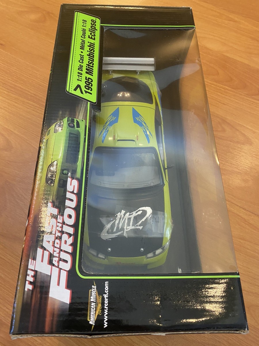 NEW 1:18 Fast and Furious Brian's 1995 Mitsubishi Eclipse Racing
