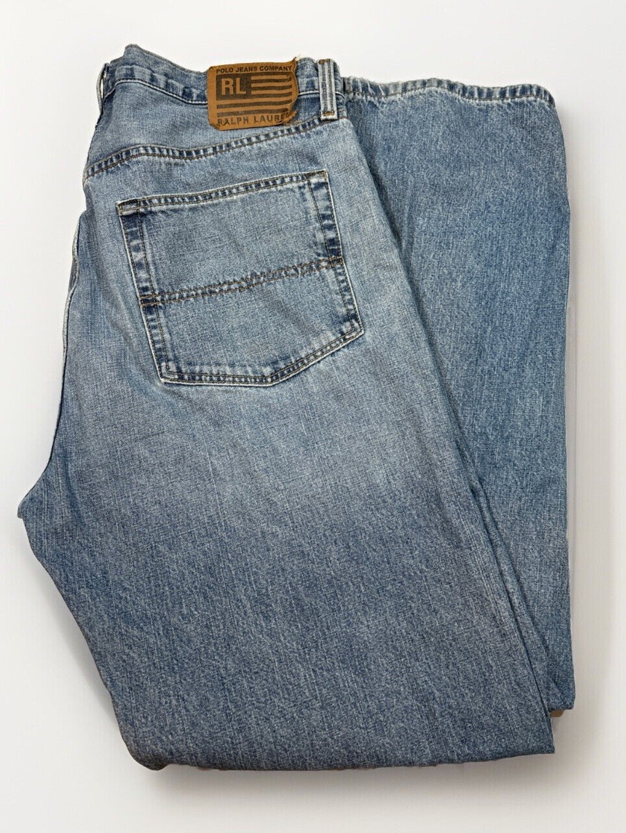 Vintage Polo Jeans Co Ralph Lauren RL Easy Fit Jeans Mens 38x34