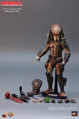 Movie Masterpiece Predator 2 City Hunter Predator Figure 1/6 Scale