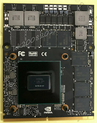 NEW Nvidia GeForce GTX 1060 6GB DDR5 MXM 3.0 Type B DELL Alienware