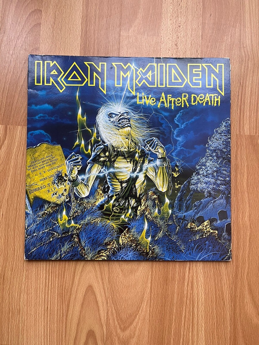 Iron Maiden - Live After Death UK Inner ES 24 0426 3 RIP 1 | eBay UK