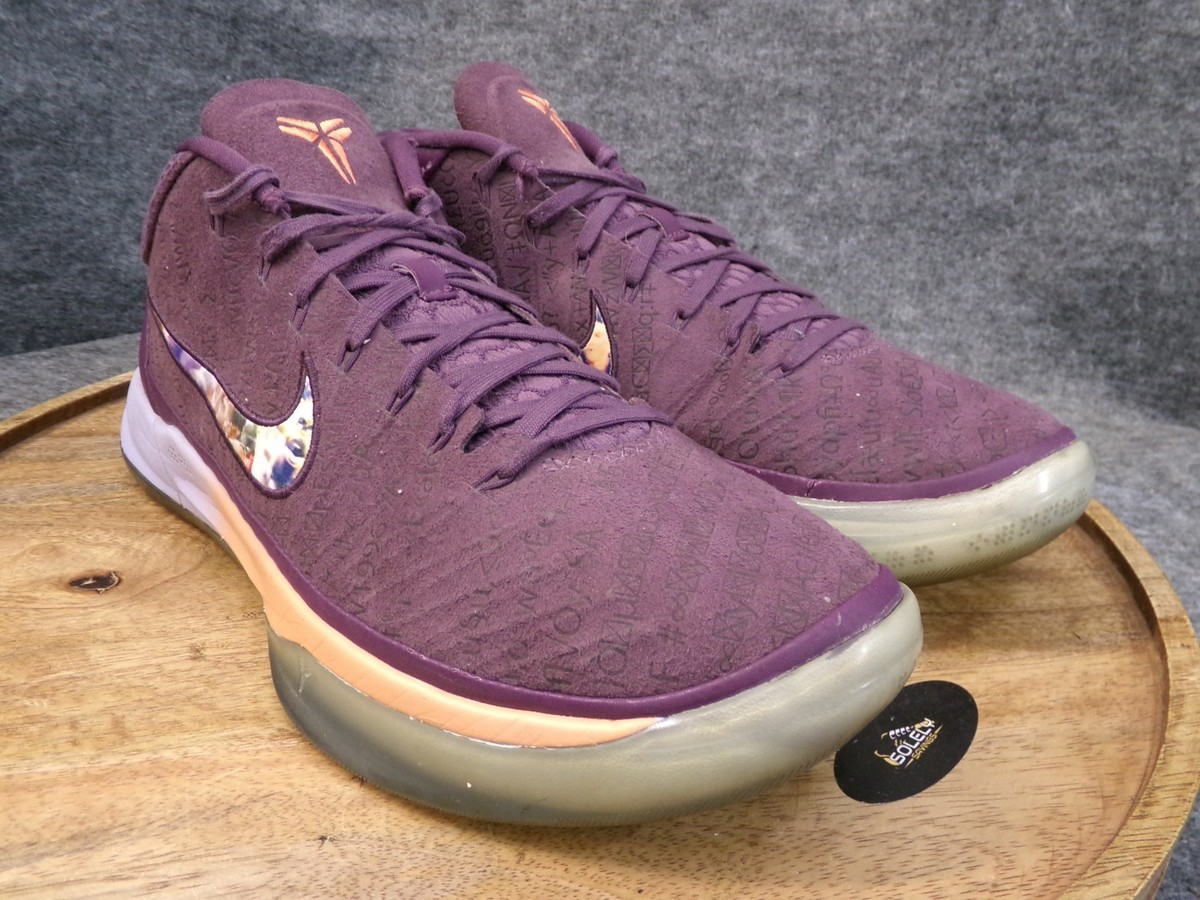 Nike Kobe AD A.D. Devin Booker 2018 Purple Size 10 US Sneakers
