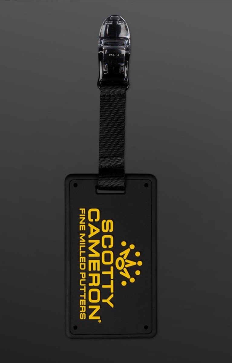 Scotty Cameron Titleist Headcover Leash SCP 62 License Plate